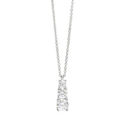 Mabina Girocollo in argento con zirconi 553642